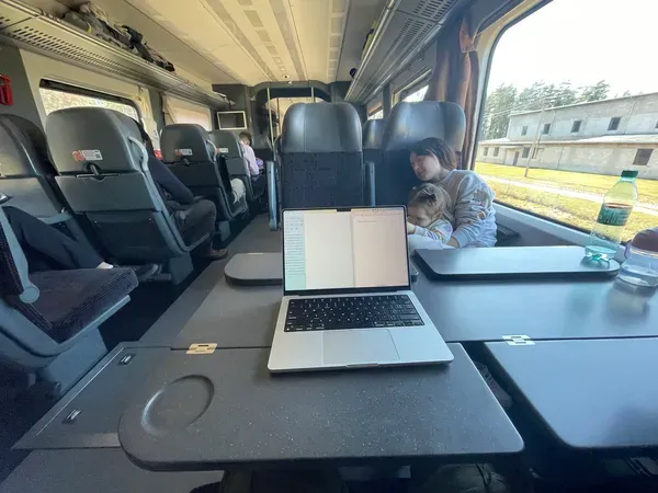 🚂 Як мы ехалі дадому: Беласток - Вільня - Жупраны