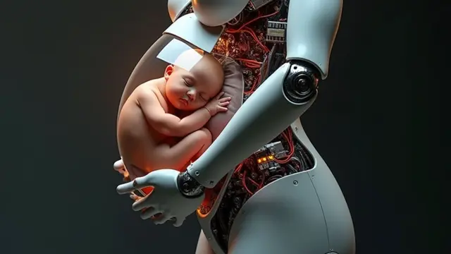 🤖 Робат-мама: у Кітаі ствараюць штучную матку для гуманоіда